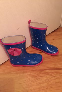 Girls rain boots size 12