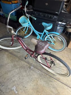 2 bike cruisers (see description) OBO