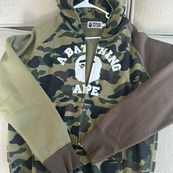BAPE  1st Crazy Camo ZIP UP!!!🔥