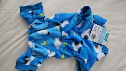 Fleece lamb dog pajamas