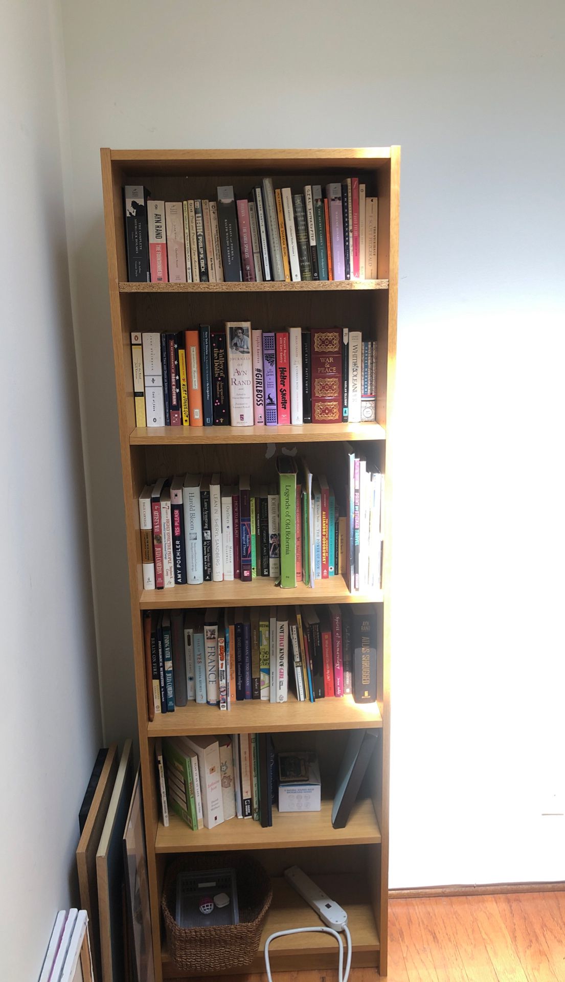 One tan bookshelf ! Pick up ASAP