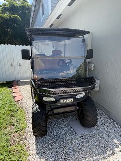 Ezgo Gas power golf cart