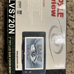PYLE  LCD SUN VISOR MONITOR
