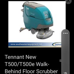 Tennant T500/T500e Walk Behind Floor Scrubber