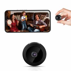 Camuitry 1080P HD WiFi Hidden Spy Camera - Wireless Security Camera With Night Vision & Motion Detection, App-Controlled, For Home Baby Pet Monitoring