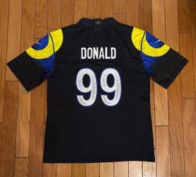 Black Los Angeles rams Donald jersey
