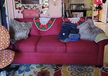 RED COUCH