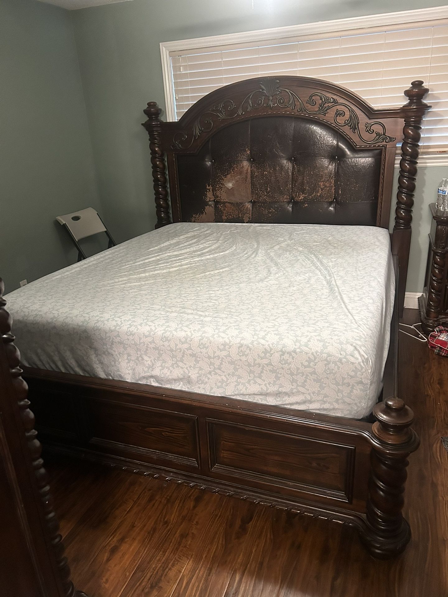 Cal King Headboard/ Bed frame