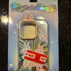 Pop Mart The Monsters Big into Energy Series Labubu Iphone 16 Pro Phone Case