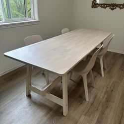 IKEA dining table 7ft 3in long