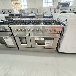 FORNO 48 In Slide In Range  /2 Years Warranty 