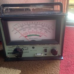 Vintage Engine Tune Up Tester