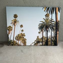 Palm Tree Canvas Wall Art $20 OBO 
