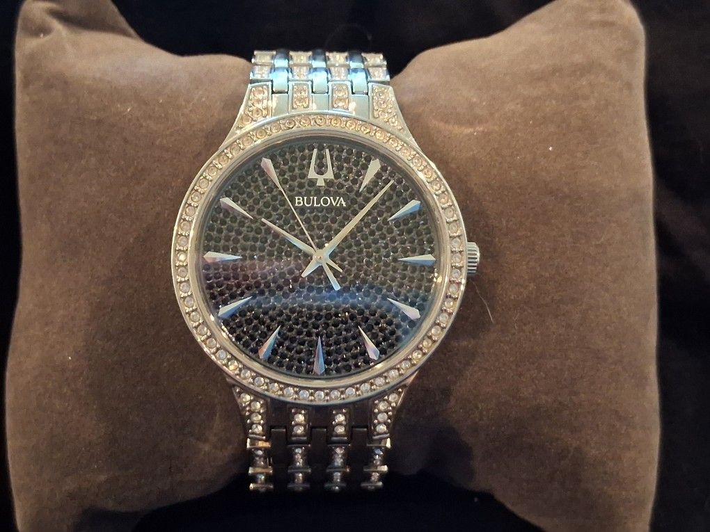 Bulova Men's Phamtom Crystal Watch