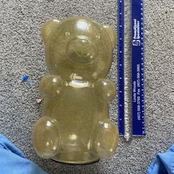 Glass Bear Decor