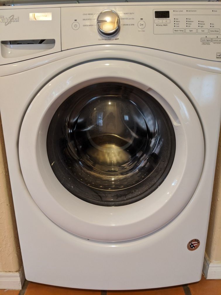 Washer and gas Dryer
