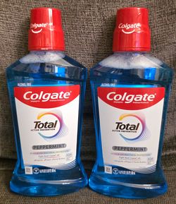 (2) Colgate Total Mouthwash, 16.9 oz each