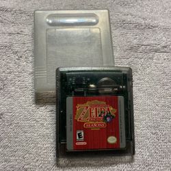 The Legend Of Zelda Oracle Of Seasons Gameboy Color Authentic 