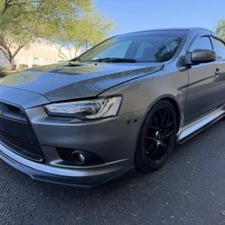 2015 MITSUBISHI LANCER RALLIART, AWD, 2.0L, LOW MILES, COLD AC, RUNS GREAT, FINANCE AVAILABLE 🚘