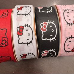 Hello Kitty Ribbon   / Listón De Hello Kitty 