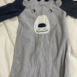 Carter’s 1 Piece Fleece Pajama Size 4T
