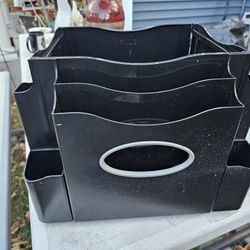 The Desk Apprentice Organizer by Staples & Trump  -- Desk Organizer -- Swivel