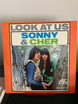 Sonny & Cher- Look At Us Vinyl And Greatest Hits Vinyl, very good condition