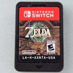 Nintendo Switch Game  - The Legend Of Zelda: Tears Of The Kingdom 