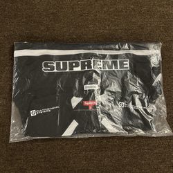 Supreme Rhinestone Hockey Jersey Black  - Large - IN HAND