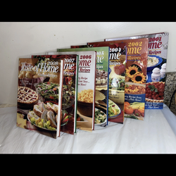 7 Taste Of Home Annual Recipes Books 01 02 04 05 06 07 08