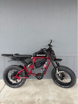 Modded Super 73 Rx Carmine Red