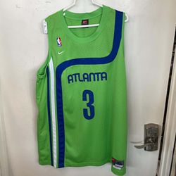 Atlanta Hawks Shareef Abdur-Rahim #3 jersey Size XL