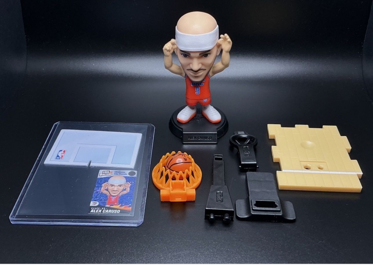 Alex Caruso Rare Zuru Mini Brands 5 Surprise NBA Ballers Series 2