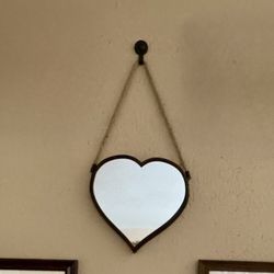 Decorative Heart Mirror