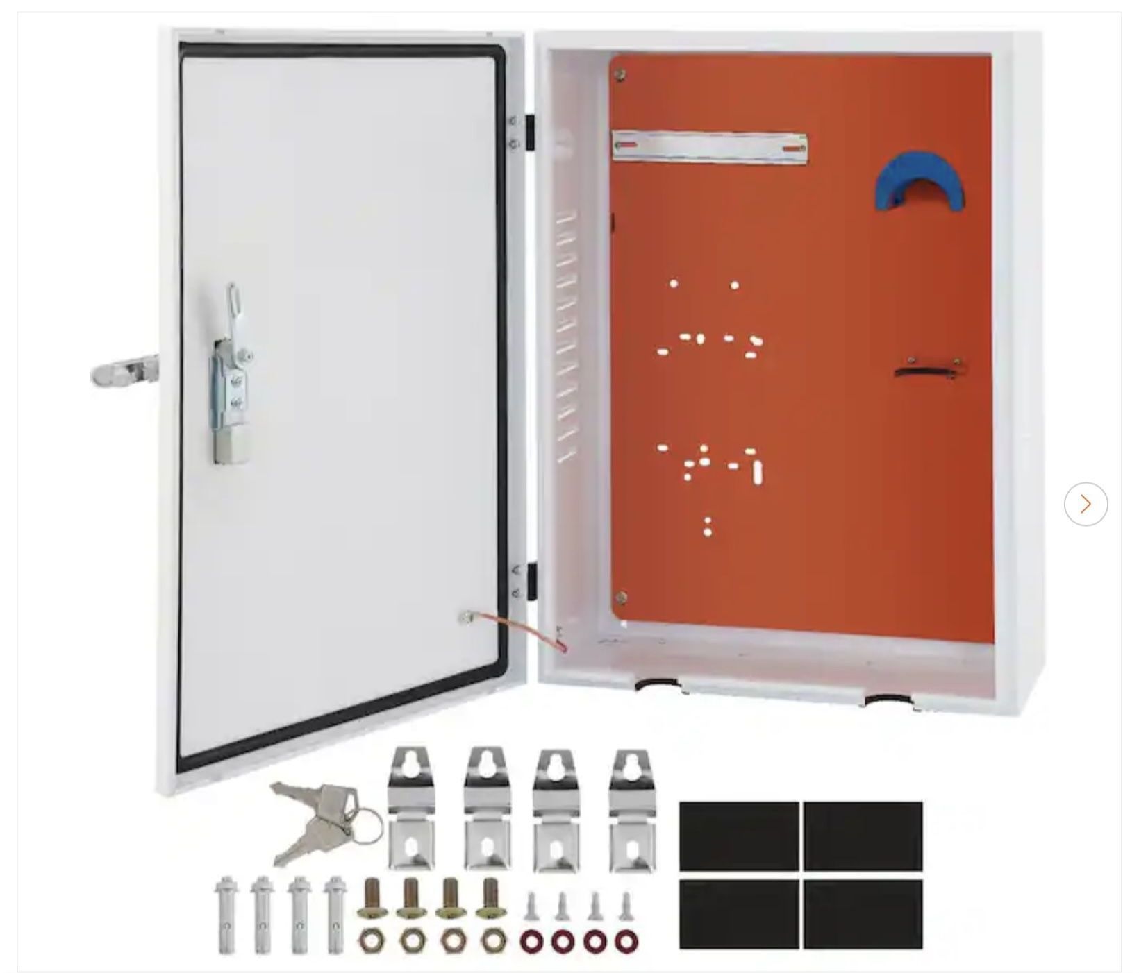 Tesla VEVOR Home Charger Box 28 in. L x 20 in. W x 10 in. H Outdoor Cable Box - New