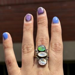 Moon Stone Ring 