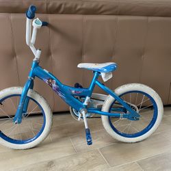 Bike 16"inch, Theme Frozen  No Training Wheels