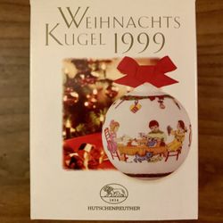 Hutschenreuther Christmas Ball With Original Package Top Condition