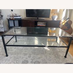 Pottery Barn Tanner coffee table