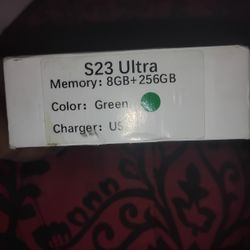 S23 Ultra Brand New Still In Box Never Used 