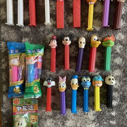 Various Pez Dispensers