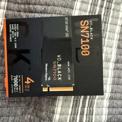 Wd Black Sn7100 4tb