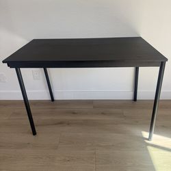 Black table ikea