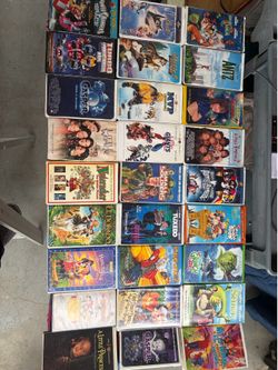 VHS Assorted Family Movies