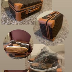 ***RARE!!! 🔥*** LV Off White Jordan 1s