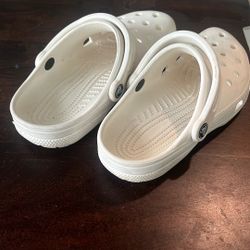 White Crocs