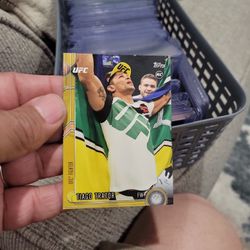 Tiago Trator Topps Rookie UFC Number Card 10/88  