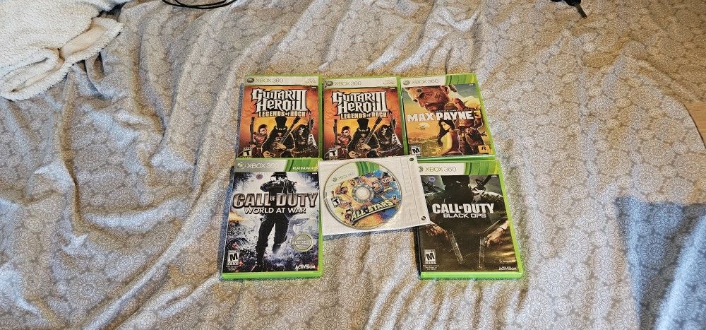 Xbox 360 Games $8 Each