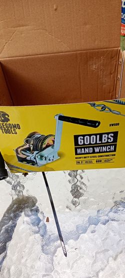 Segomo Tools 600 LBS Hand Winch HW600