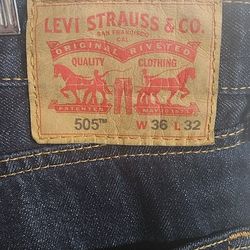Levi's 505 W36 L32